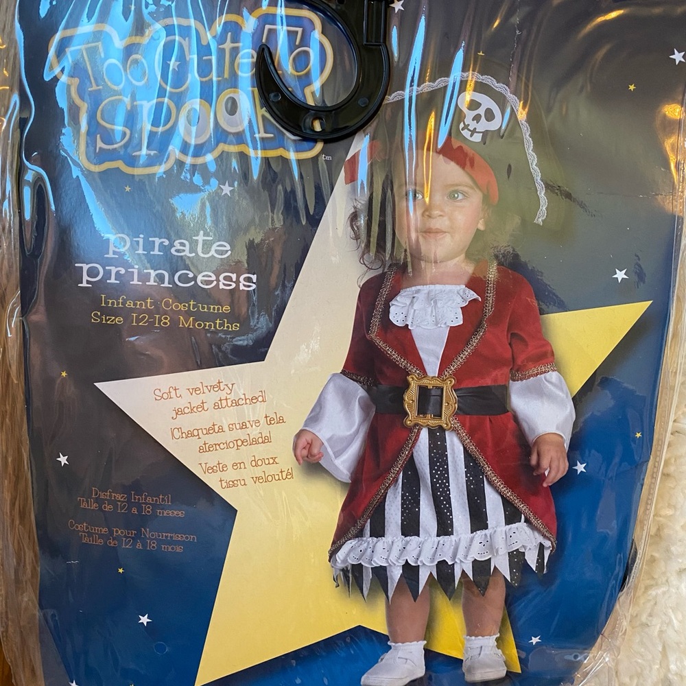 Infant Girl Pirate Costume